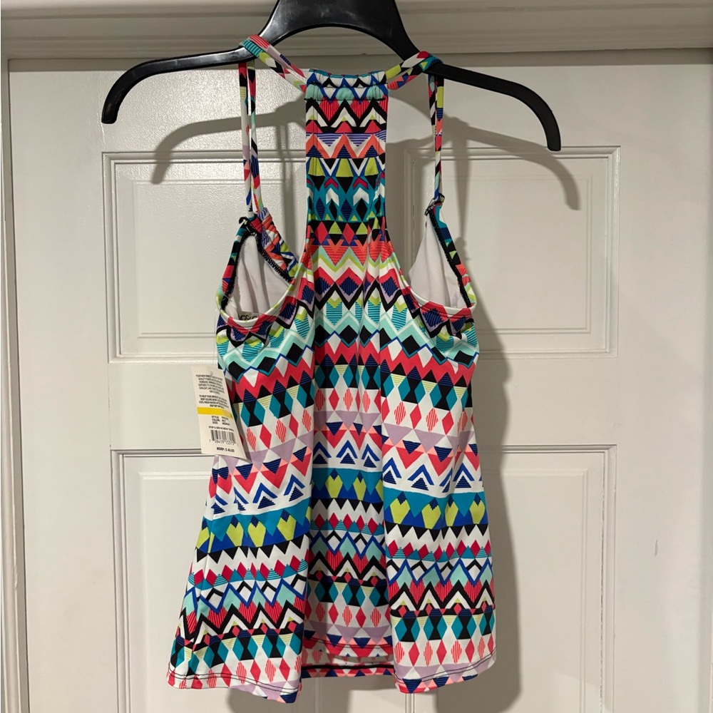 TANKINI TOP  NWT*  Women’s   24 & Ocean 
Size Medium‎ Multicolor Pattern - Picture 2 of 7